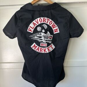 Flavortown Market Black Men's Shirt - Guy Fieri